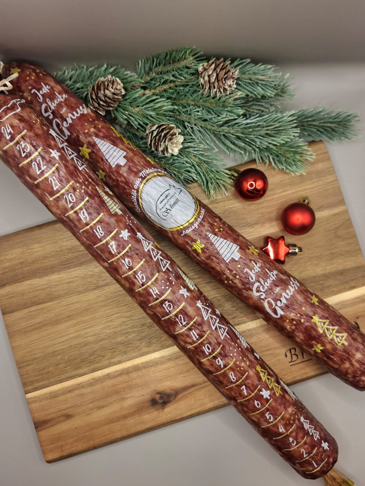 Adventskalenderwurst