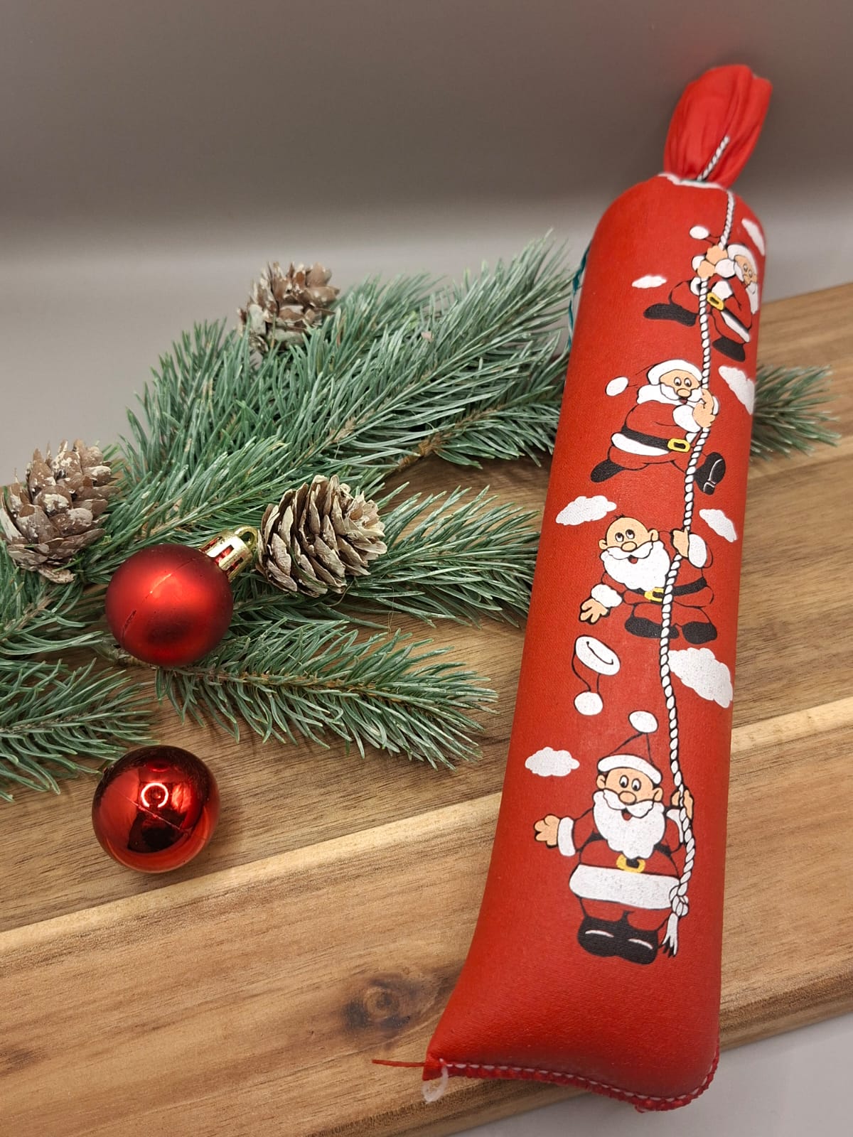 Weihnachtsklettermann